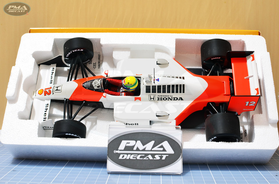 AYRTON SENNA 1988 MCLAREN MP4/4 1:18